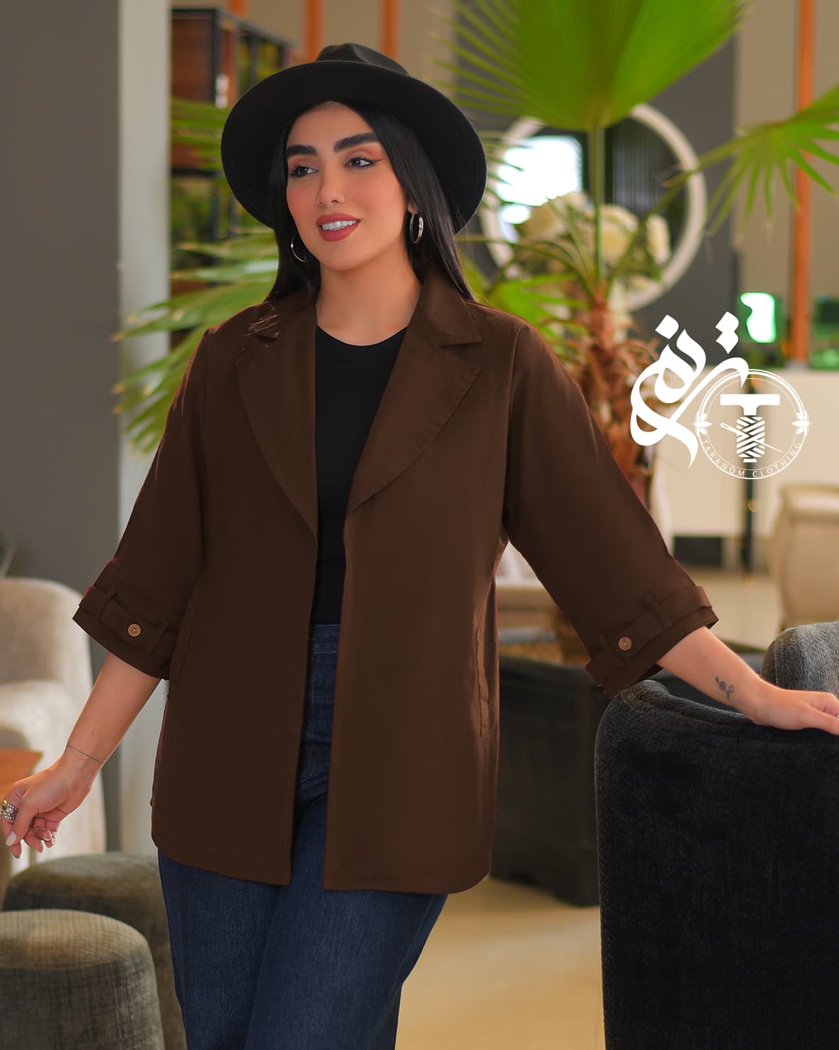 مانتو شومیزی لینن مدل گلرخ 2