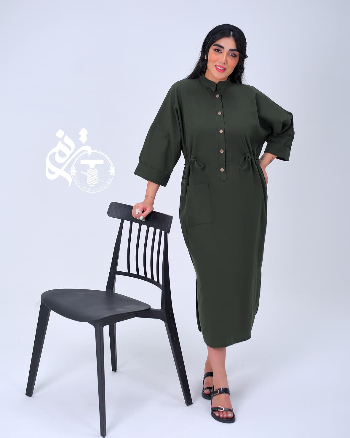 کفتان لینن مدل آفاق 2