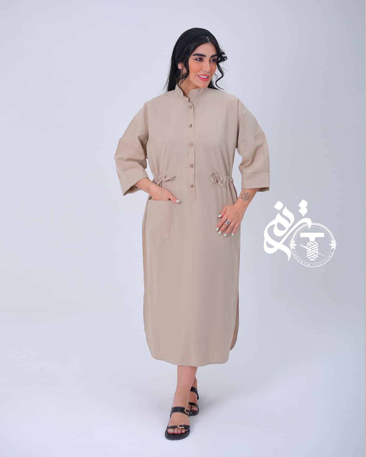 کفتان لینن مدل آفاق 3
