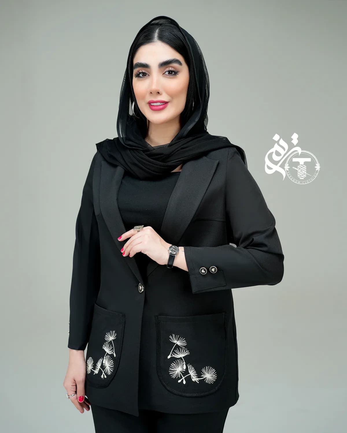 کت بزایاق مدل رز از روبرو