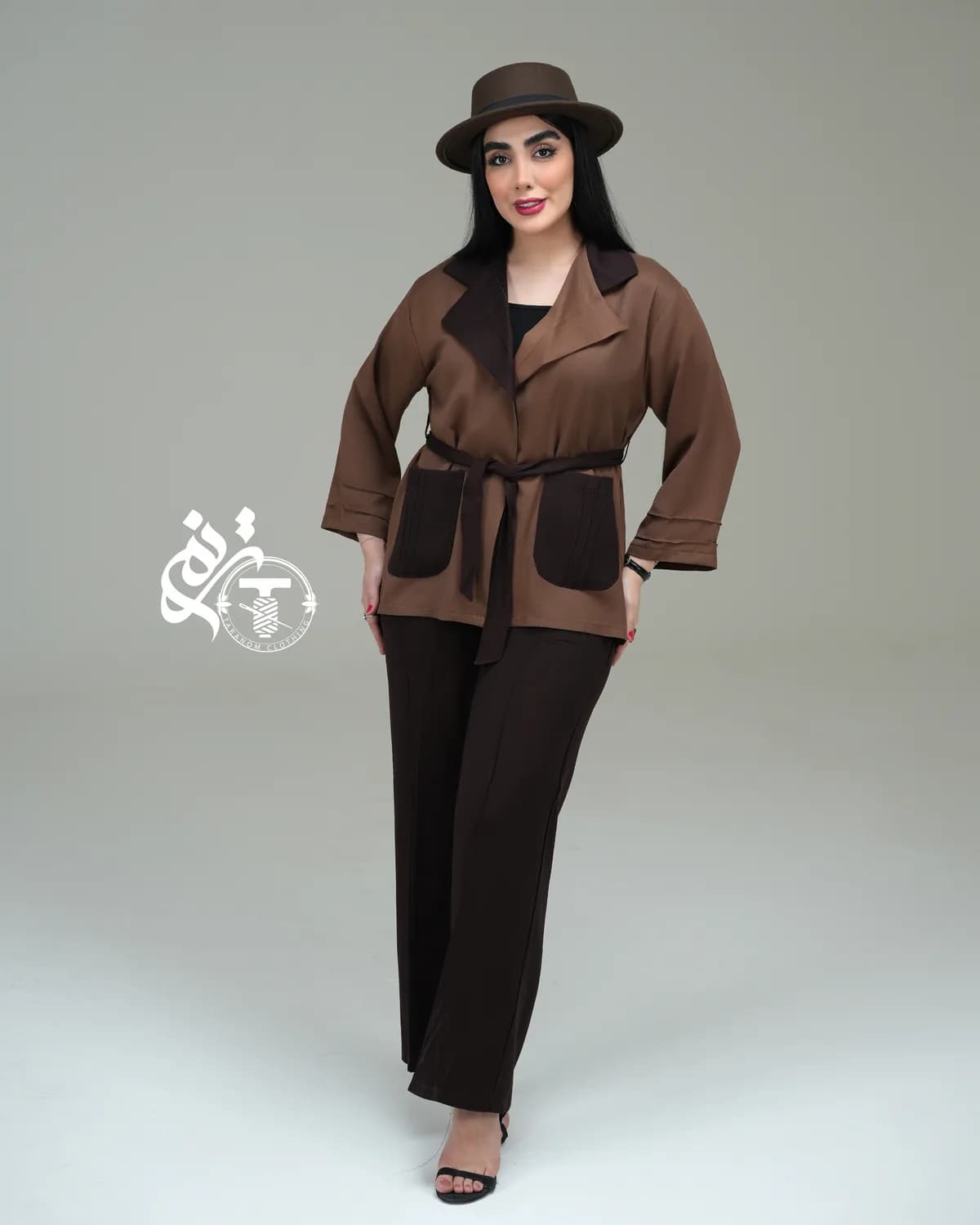 کت لایوسل مدل ژاکلین — رنگ شکلاتی